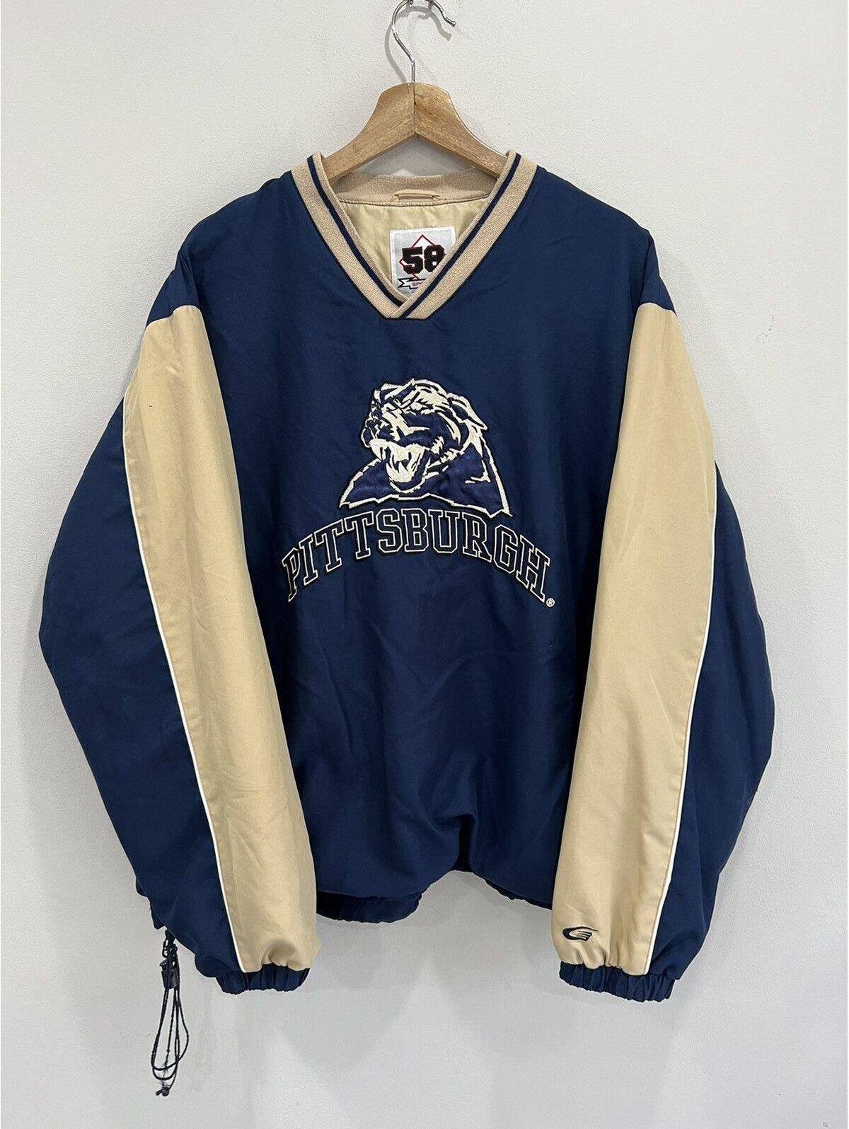 Vintage Pittsburgh Pullover Jacket Spellout